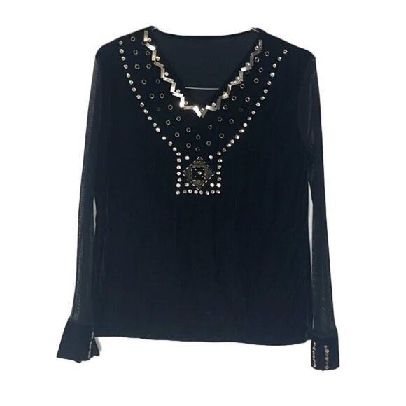 ❤️ CAL Fashion Long Sleeve Top Size S - Picture 1 of 4